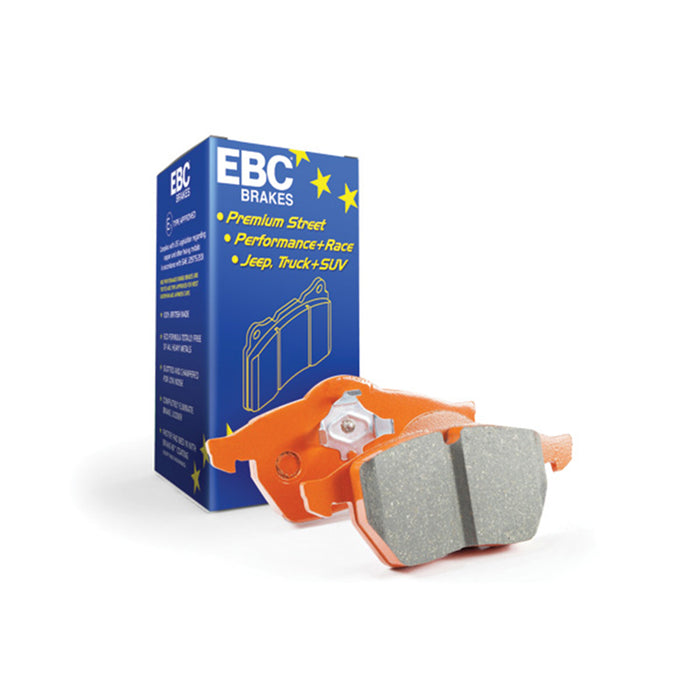 EBC Brakes Orangestuff 9000 Series Race Brake Pads for the VW Polo 6C 1.8T