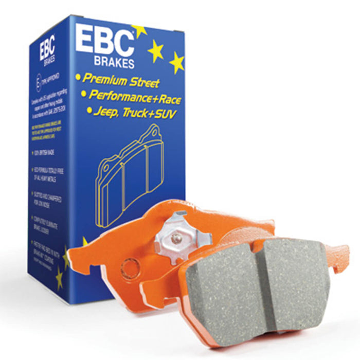 EBC Orangestuff 9000 Series Race Rear Brake Pads for the Mk3 Ford Focus