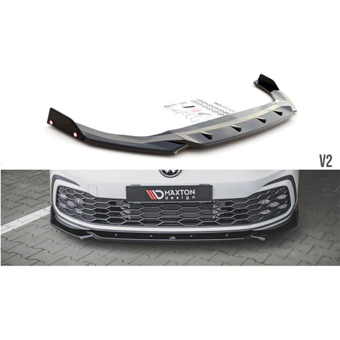 VW-Golf-GTI-MK8-Front-Spiltter-V2-Maxton-Design