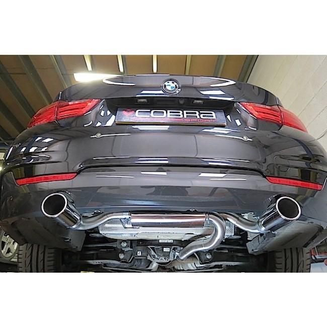 BMW 320D Diesel (F30/F31) Dual Exit 340i Style Performance Exhaust Conversion - Cobra Sport