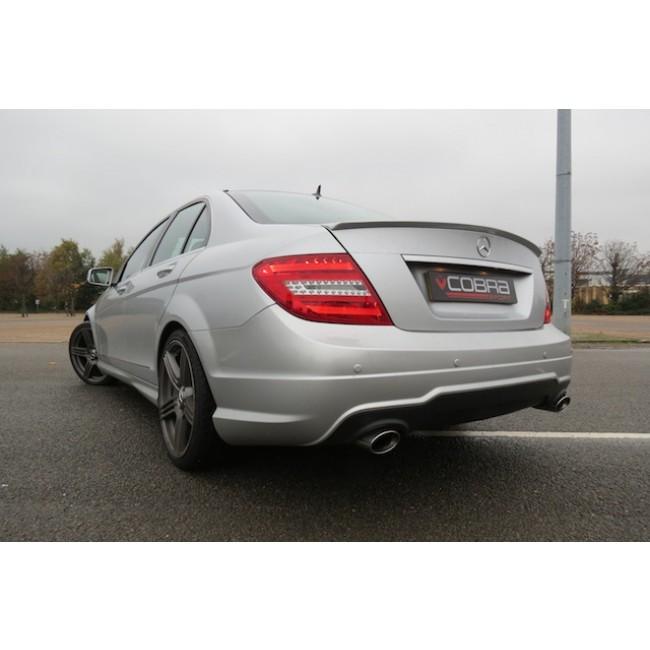 Mercedes W204 C200/C220/C250 (Diesel) 350 Dual Performance Exhaust - Cobra Sport