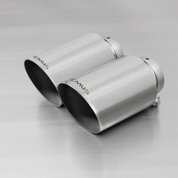 Remus Exhausts Cat Back System Chrome Tips