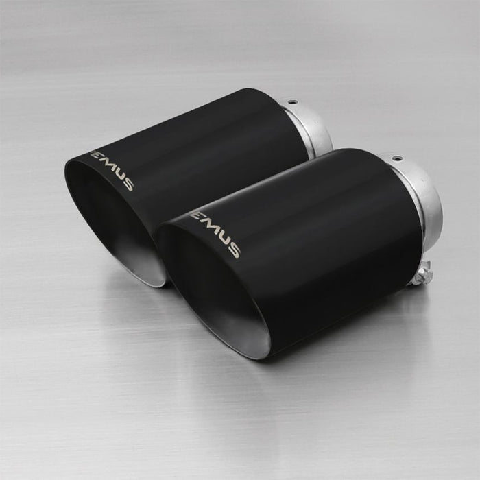 Remus Exhausts Cat Back System Chrome Black Tips