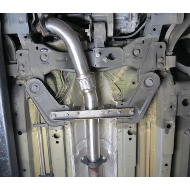 Ford Focus RS (Mk2) Front Pipe Performance Exhaust - Cobra Sport