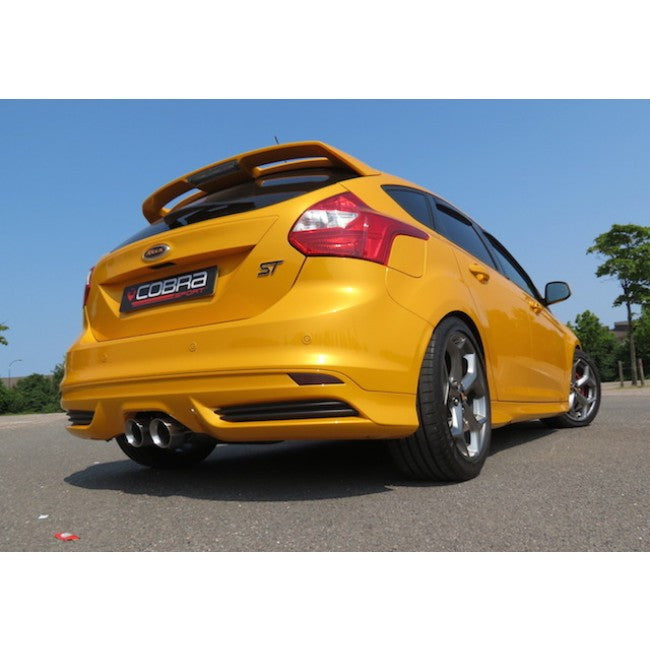 Cobra Sport Non Resonated Cat Back Exhaust - Ford Focus ST Mk3