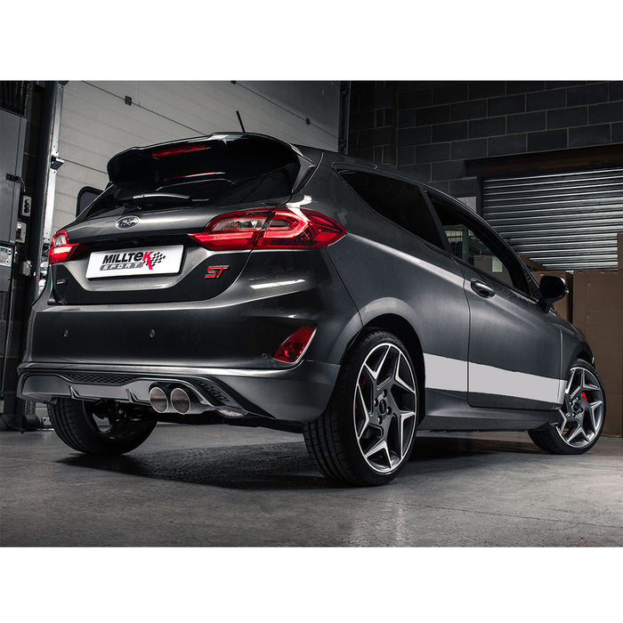 Ford Fiesta ST Mk8 with Milltek Sport Exhaust