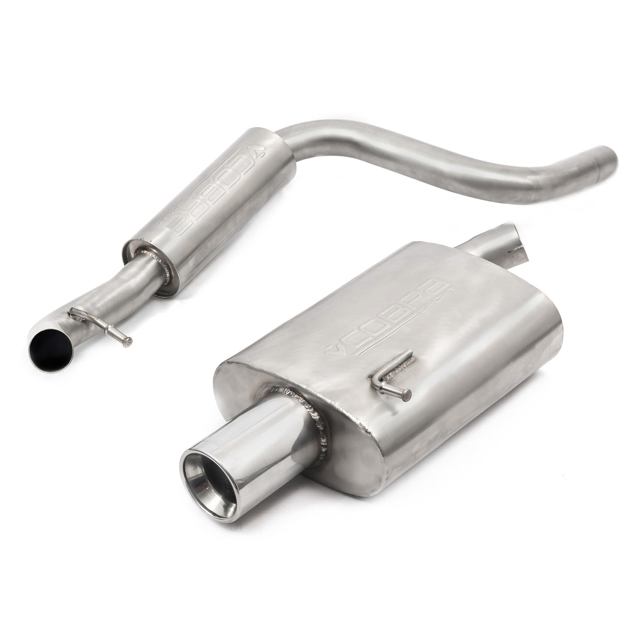 CAT BACK EXHAUST SYSTEM | NON RESONATED LOUDER | FIESTA ST150 CAT BACK EXHAUST SYSTEM | NON RESONATED LOUDER | FIESTA ST150
