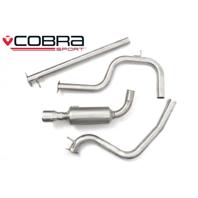 Ford Mondeo ST TDCi (2.0/2.2L) Front Pipe Back Performance Exhaust System - Cobra Sport