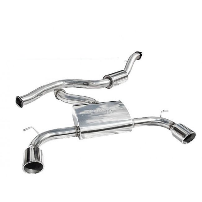 Cobra Sport Resonated Cat Back Exhaust - Ford Focus ST Mk2