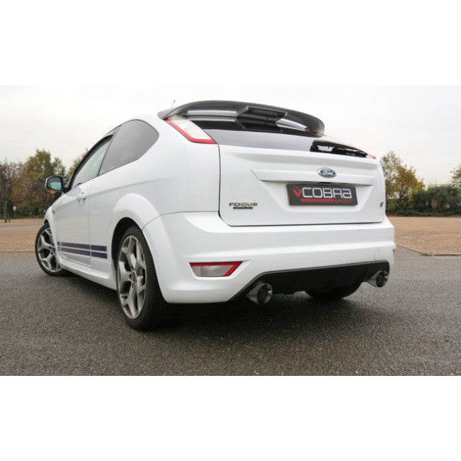 Cobra Sport Non Resonated Cat Back Exhaust - Ford Focus ST Mk2