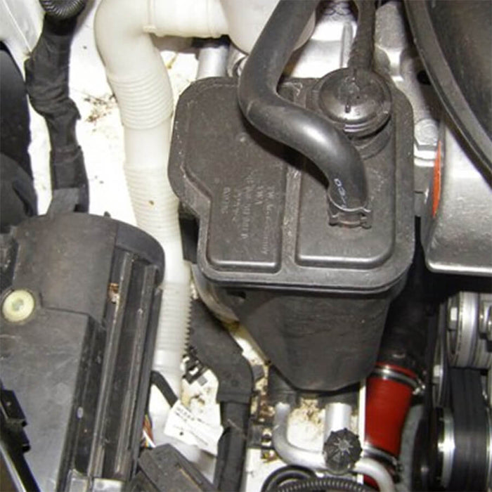 Forge Motorsport Oil Catch Tank System on the Volkswagen Scirocco R