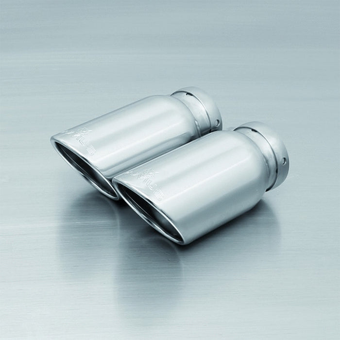 Remus Exhausts Slash Cut Silver Tips