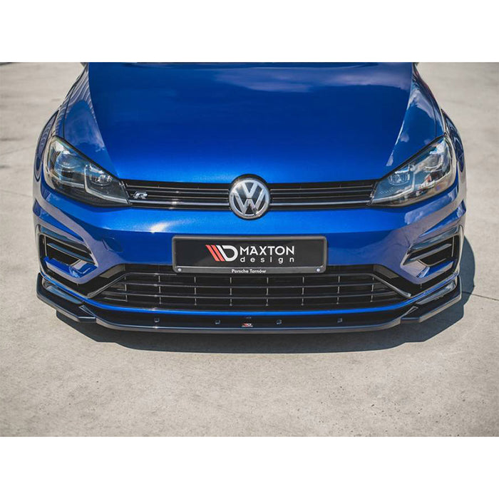 VW Golf R Mk7.5 Front Splitter V9- Maxton Design