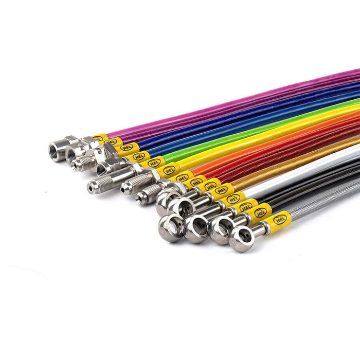 BMW 1 Series F20 M135i, M140i Brembo Calipers (2010-) Braided Brake Lines