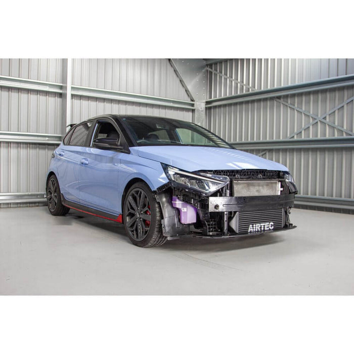 AIRTEC Intercooler on the Hyundai i20N