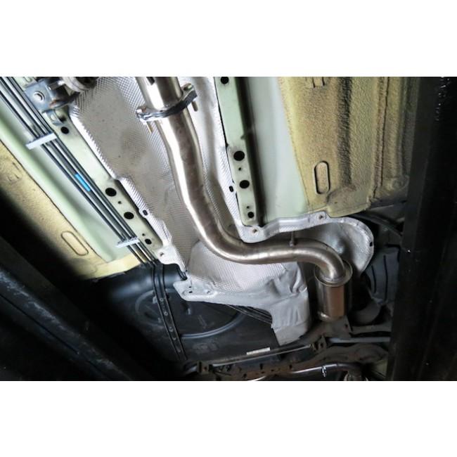Ford Focus RS (Mk2) Venom Box Delete Race Cat Back Performance Exhaust - Cobra Sport