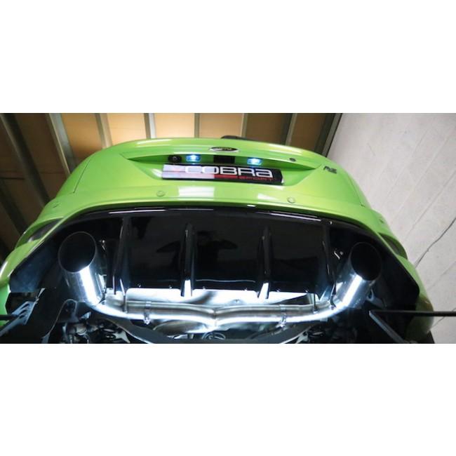 Ford Focus RS (Mk2) Venom Box Delete Race Cat Back Performance Exhaust - Cobra Sport