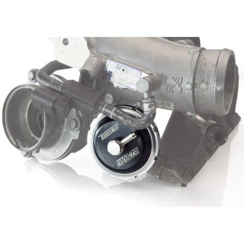 Turbosmart IWG75 VW Golf R K04 Internal Wastegate Actuator Black - VUDU Performance