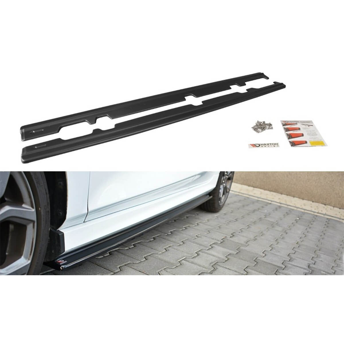 SIDE SKIRT SPLITTERS | ALLY-AERO | FIESTA MK8 ST | ST-LINE SIDE SKIRT SPLITTERS | ALLY-AERO | FIESTA MK8 ST | ST-LINE