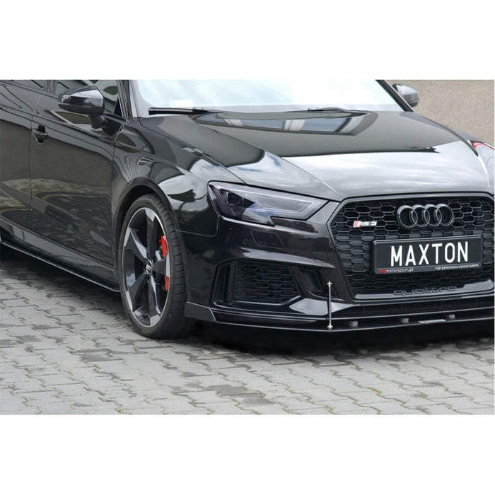 Maxton Design Front Racing Splitter V.2 for the Audi RS3 8V Facelift Sportback (2017-)