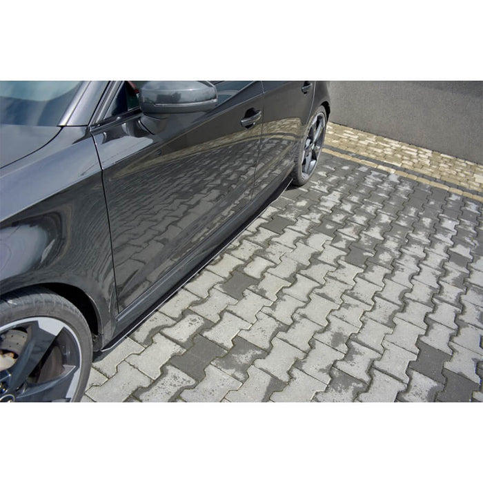 Maxton Design Racing Side Skirts V1 on the Audi RS3 8V Facelift Sportback
