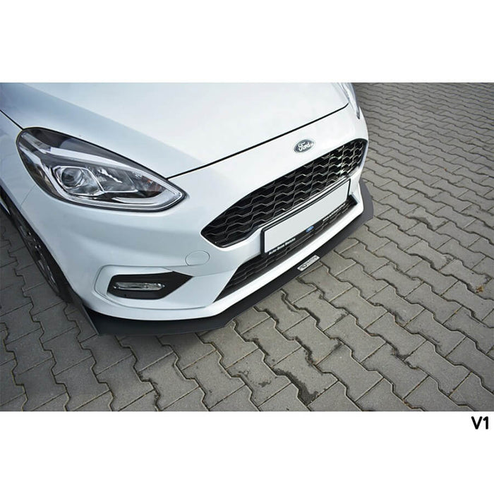 Maxton Design Front Racing Splitter For The Mk8 Ford Fiesta ST & ST-Line V1
