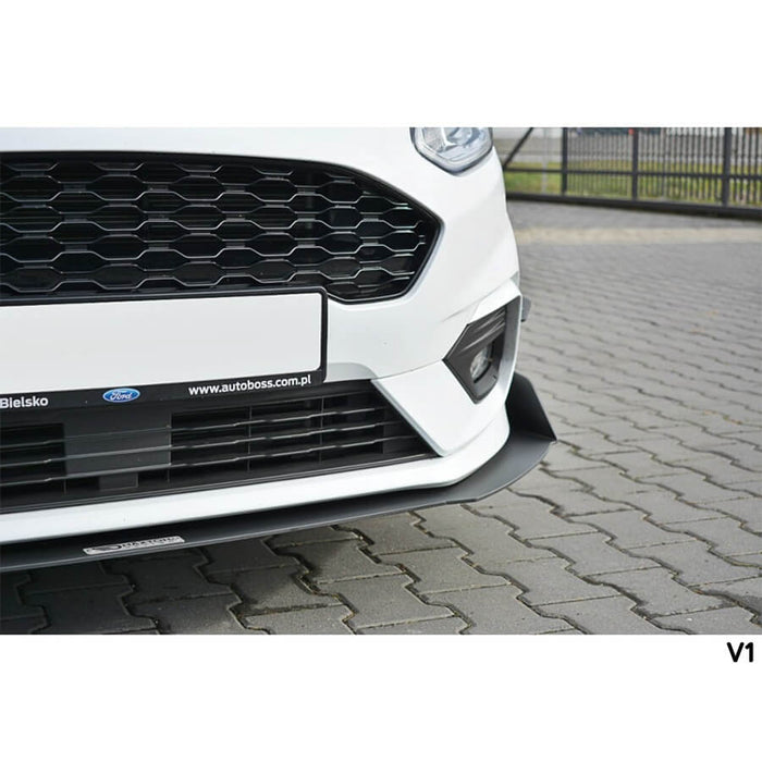 Maxton Design Front Racing Splitter For The Mk8 Ford Fiesta ST & ST-Line V1
