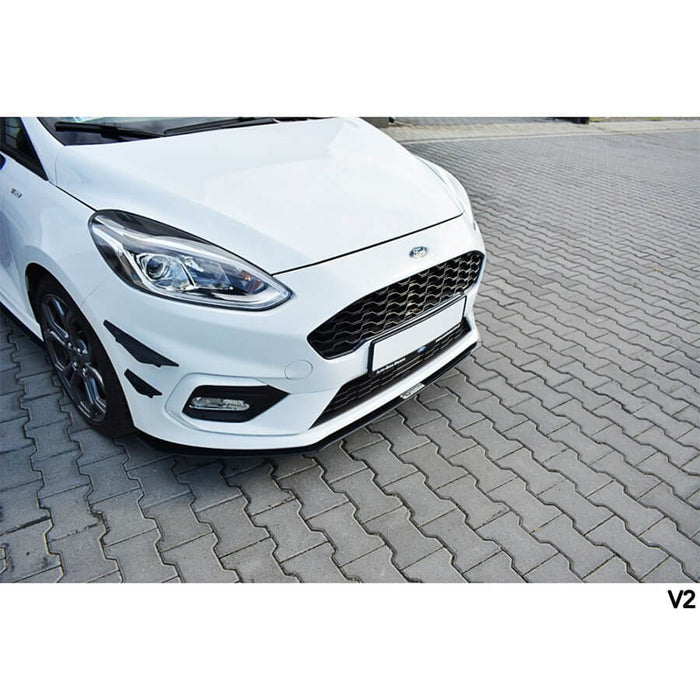 Maxton Design Front Racing Splitter For The Mk8 Ford Fiesta ST & ST-Line V2