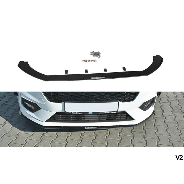 Maxton Design Front Racing Splitter For The Mk8 Ford Fiesta ST & ST-Line V2