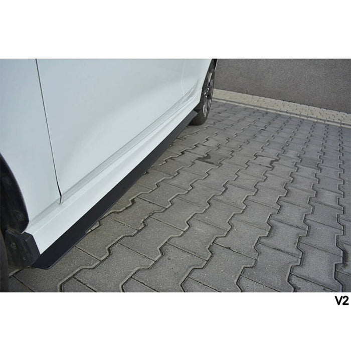 Maxton Design Racing Side Skirt Splitters for the Mk8 Ford Fiesta ST & ST-Line V2