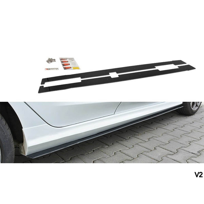 Maxton Design Racing Side Skirt Splitters for the Mk8 Ford Fiesta ST & ST-Line V2