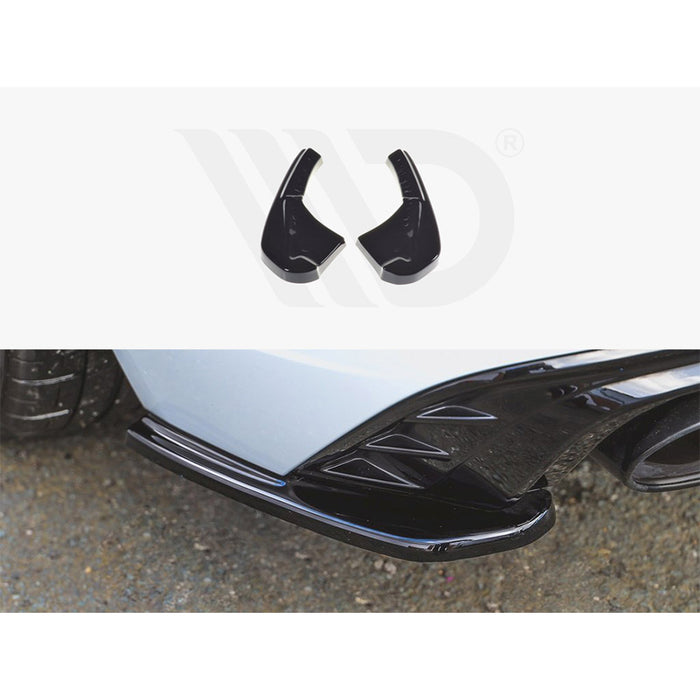 Audi RS3 8V Facelift Rear Side Splitters - Maxton Design
