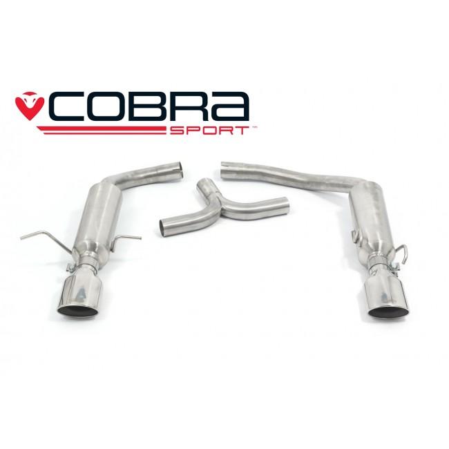 Mercedes W204 C200/C220/C250 (Diesel) 350 Dual Performance Exhaust - Cobra Sport