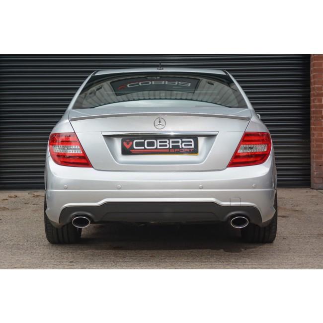 Mercedes W204 C200/C220/C250 (Diesel) 350 Dual Performance Exhaust - Cobra Sport