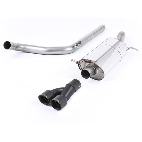 Milltek-Sport-Cat-Back-Exhaust-System-VW-Polo-Non-Resonated-Black