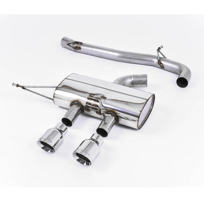 Milltek Sport Non Resonated Polished Race System for the VW Golf R Mk6