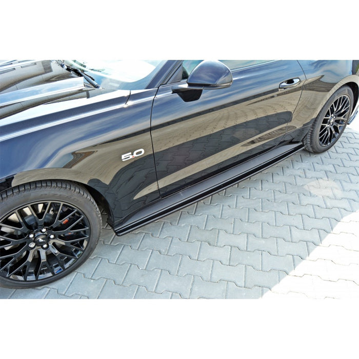 Maxton Design Side Skirt Diffusers - Ford Mustang