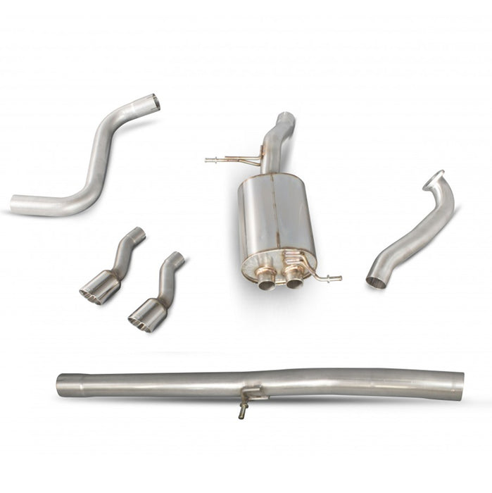 Scorpion Exhausts Non Resonated Cat Back System for the Ford Fiesta 1.0 EcoBoost