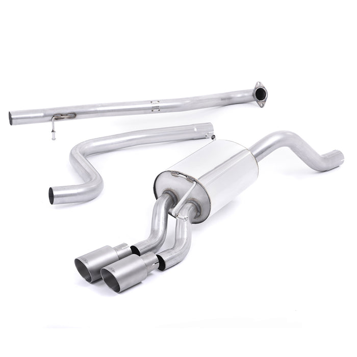Milltek Sport Non Resonated Titanium Cat Back for the Ford Fiesta 1.0 EcoBoost