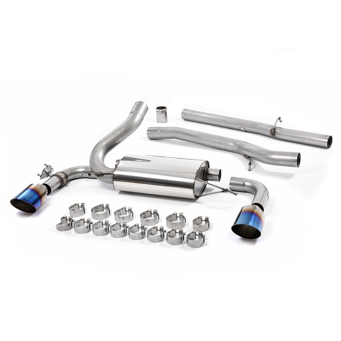 Milltek Sport Non-Resonated Cat Back Exhaust - Ford Focus RS Mk3
