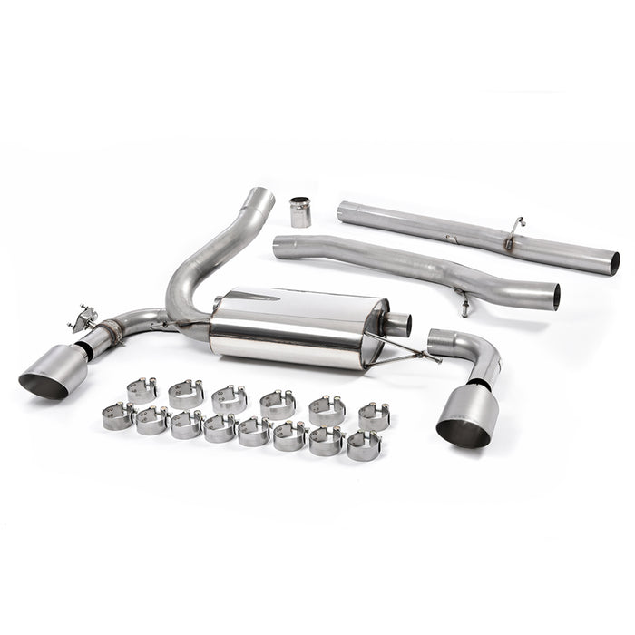 Milltek Sport Non-Resonated Cat Back Exhaust - Ford Focus RS Mk3