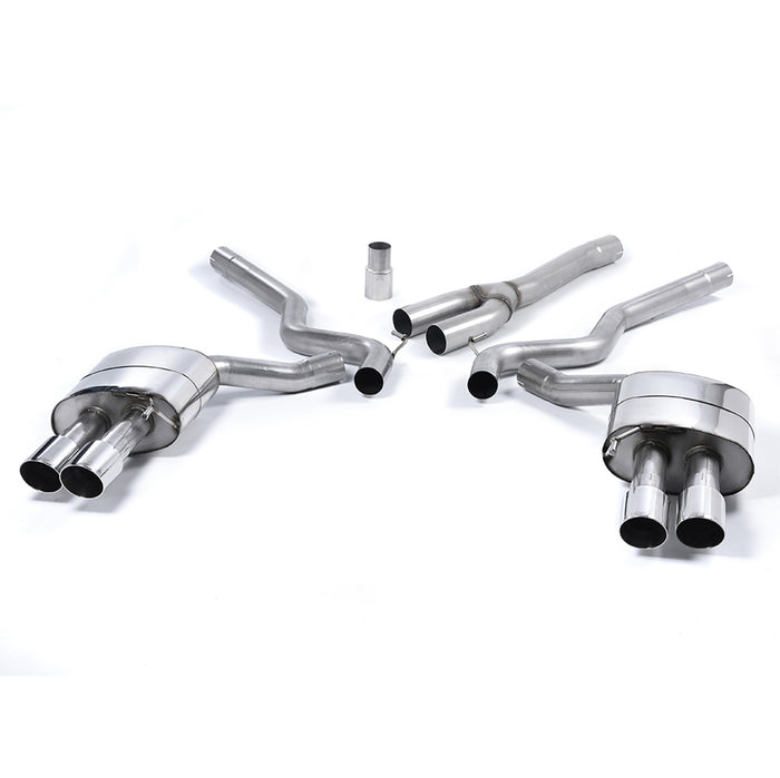 Milltek Sport Quad Outlet Cat Back - Ford Mustang 2.3 EcoBoost