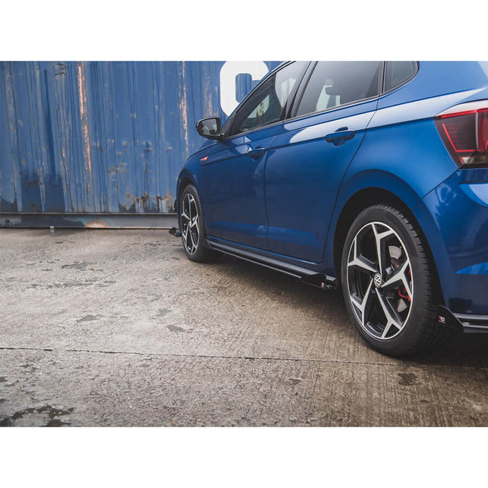 VW Polo GTI MK6 (AW) Side Flaps - Maxton Design