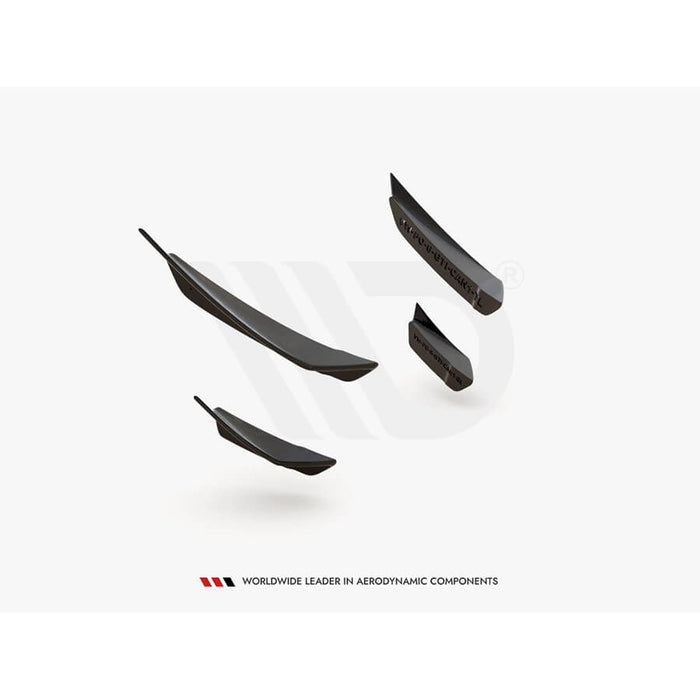 VW Polo GTI MK6 (AW) Bumper Wing Canards - Maxton Design