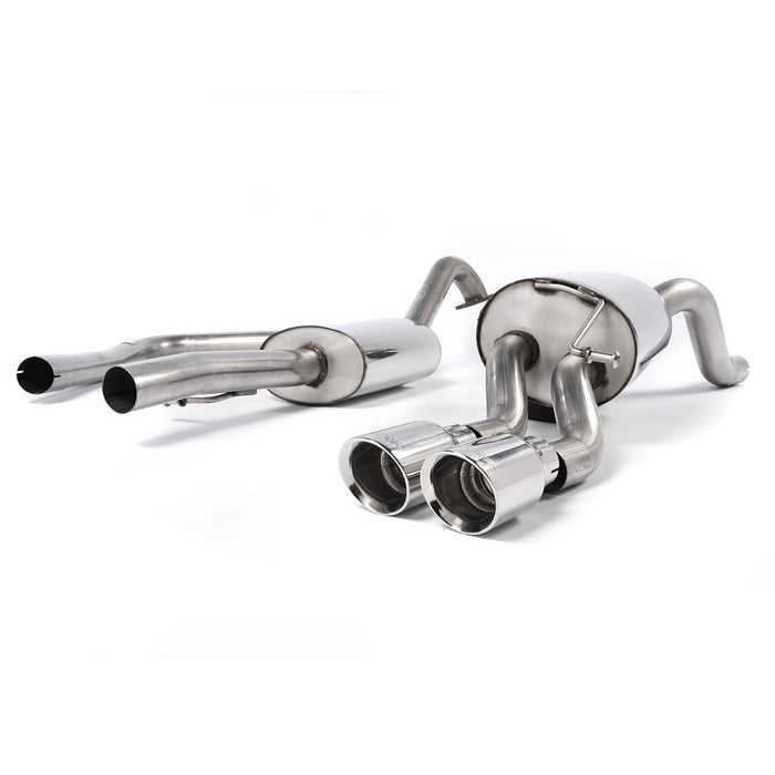Milltek Sport Polished Resonated Cat Back System for the Ford Fiesta 1.0 EcoBoost