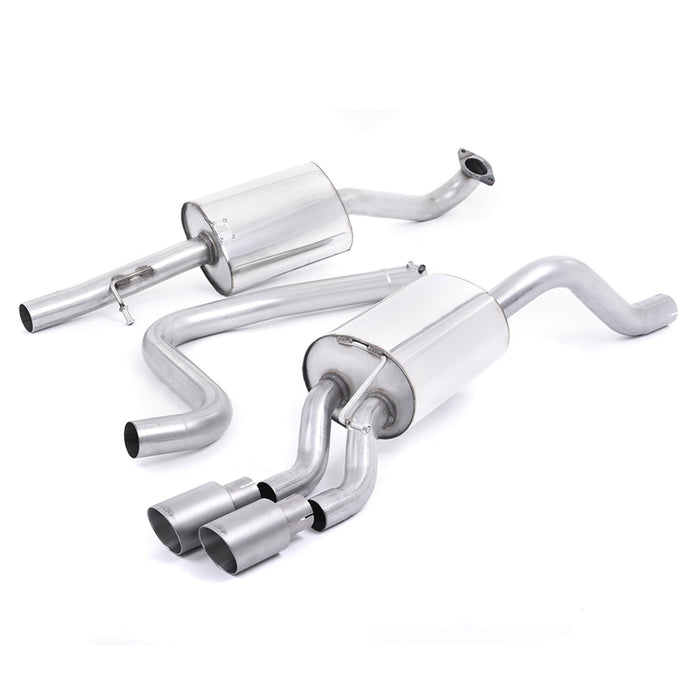 Milltek Sport Titanium Resonated Cat Back System for the Ford Fiesta 1.0 EcoBoost