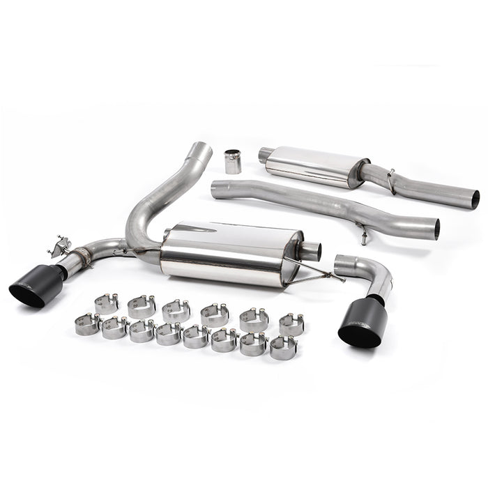 Milltek Sport Resonated Cat Back Exhaust System - Ford Focus RS Mk3