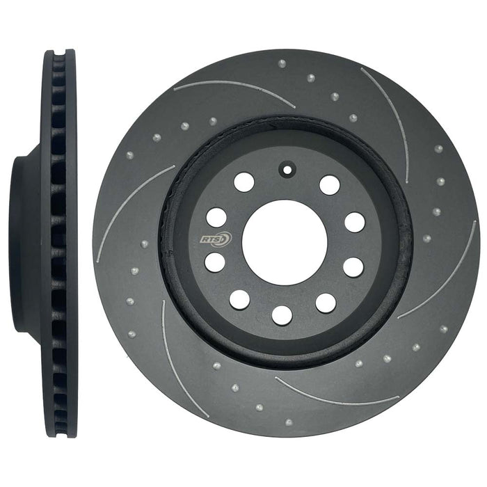 RTS Rear Brake Discs - VW Golf R Mk7 / MQB Platform