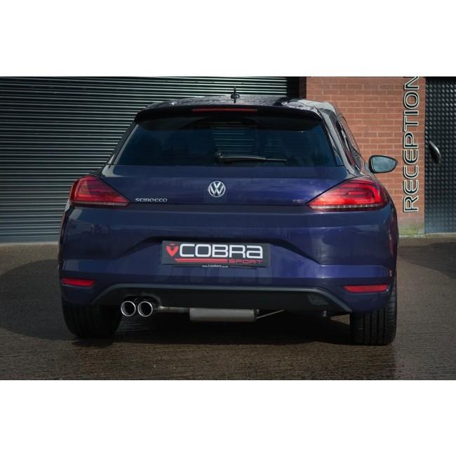 VW Scirocco 1.4 TSI (14-18) Cat Back Performance Exhaust - Cobra Sport