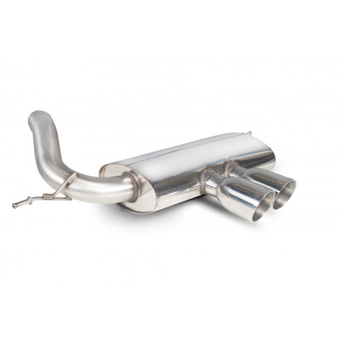 Scorpion Exhausts Resonated Cat Back - Polished - Ford Focus ST Mk3